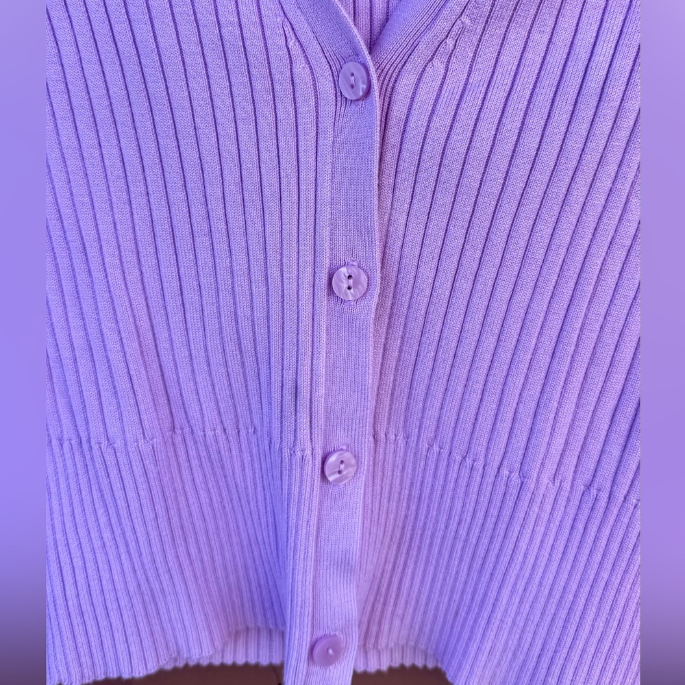 Abercrombie Ribbed Knit Cardigan Set - Picture 8 of 13